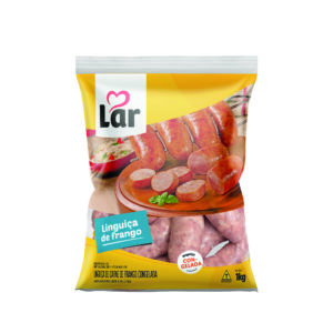 Linguiça de Frango - Lar | CXA 15KG (pacote/1KG)
