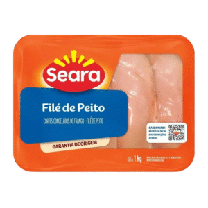 Filé de Peito - Seara | Caixa 12KG - Bandeja 1KG