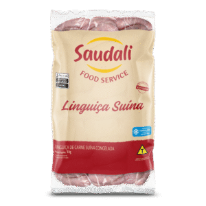 Linguiça Suína - Saudalli | Caixa 20KG (4 pacote/5KG)